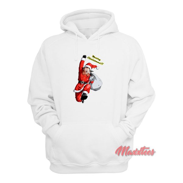 Santa Goku Dragon Ball Merry Christmas Hoodie