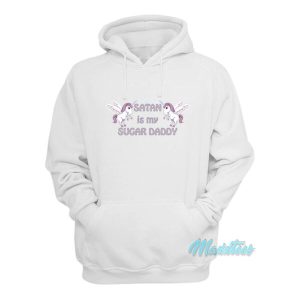 Satan Is My Sugar Daddy Unicorn Hoodie 2