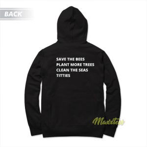 Save The Bees Plant More Trees Hoodie 1
