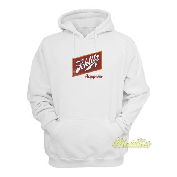 Schlitz Beer Happens Hoodie