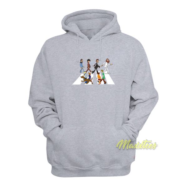 Scooby Doo Beatles Abbey Road Hoodie