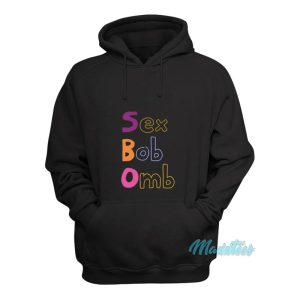Scott Pilgrim Knives Sex Bob Omb Hoodie 1