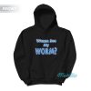Scotty 2 Hotty Wanna See My Worm Hoodie