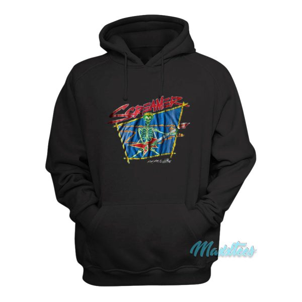 Screamer Rock N Roll By Wild Oats Hoodie