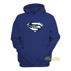 Seattle Seahawks Super Logo Hoodie 1