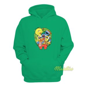 Sesame Street Christmas Wreath Characters Hoodie Sesame Street Christmas Wreath Characters Hoodie