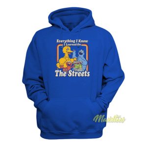 Sesame Street Everything I Know I Learned Hoodie 1