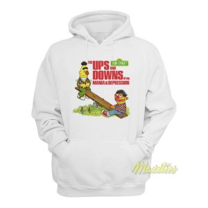 Sesame Street The Ups and Downs Of Mania Hoodie Sesame Street The Ups and Downs Of Mania Hoodie