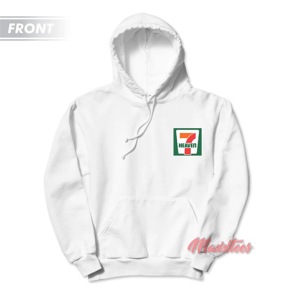 Seventh Heaven 7 Eleven Logo Parody Hoodie