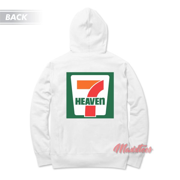 Seventh Heaven 7 Eleven Logo Parody Hoodie