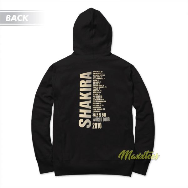 Shakira Sale El Sol World Tour Hoodie