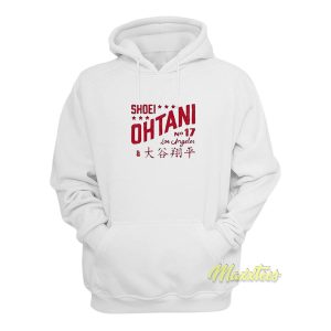 Shoei Ohtani No 17 All Star Los Angeles Hoodie 1