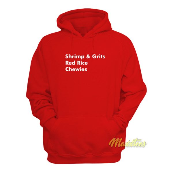 Shrimp and Grits Red Rice Hoodie