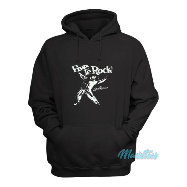 Sid Vicious Vive Le Rock Little Richard Hoodie