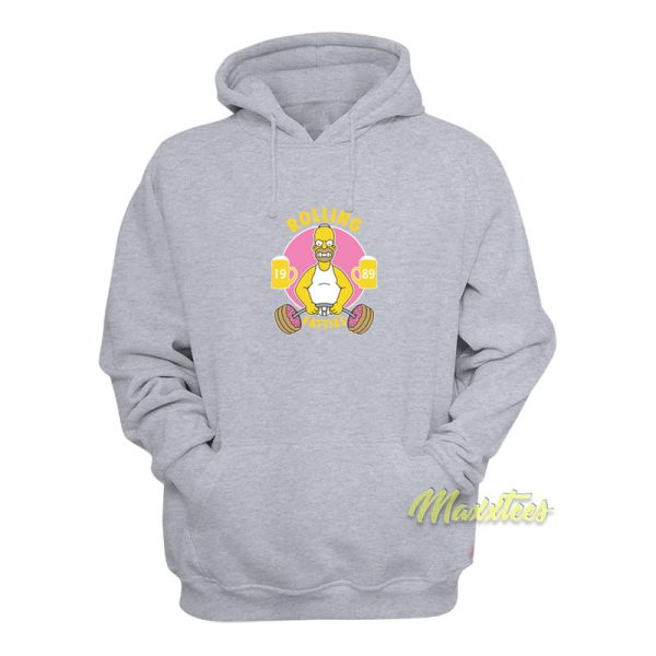 Simpson Homer Rolling Fatties Hoodie