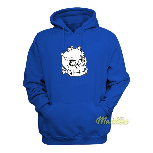 Skull Of Cats Wash Hoodie