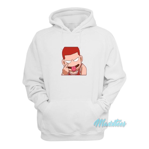 Slam Dunk Hanamichi Sakuragi Funny Face Hoodie