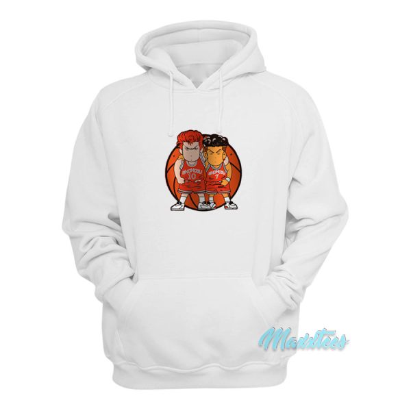 Slam Dunk Miyagi Ryota and Hanamichi Sakuragi Hoodie