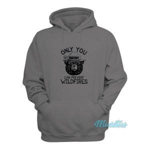 Smokey Bear Only You Can Prevent Wildfires Hoodie 2