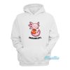 Snaxolotl Kawaii Axolotl Eating Chips Hoodie