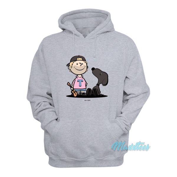 Snoopy And Charlie Brown Tom Felton Hoodie