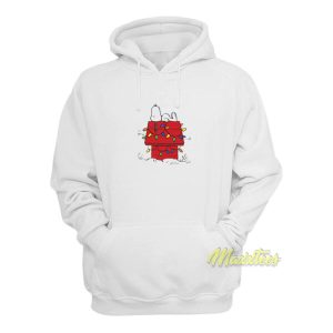Snoopy Christmas Doghouse Hoodie 2