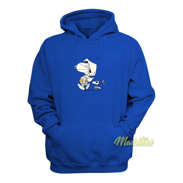 Snoopy and Moon Knight Khonshu Hoodie