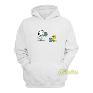 Snoopy and Woodstock Tennis Hoodie 1