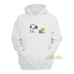 Snoopy and Woodstock Tennis Hoodie 2