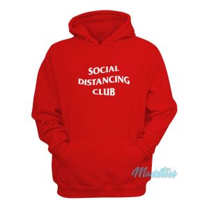 Social Distancing Club Coronavirus Hoodie 2