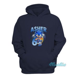 Sonic The Hedgehog Asher 6 Hoodie 1 Sonic The Hedgehog Asher 6 Hoodie 2