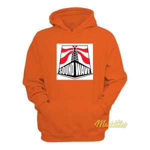 Sound Wave Radio Tower Logo Hoodie 1