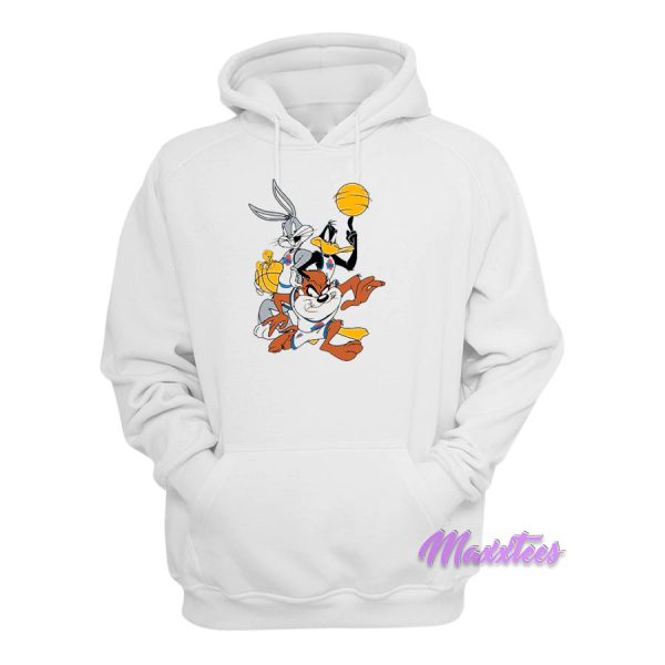 Space Jam Bugs Bunny Pato Lucas Taz Hoodie