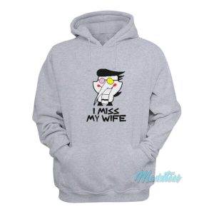 Spamton I Miss My Wife Hoodie 2