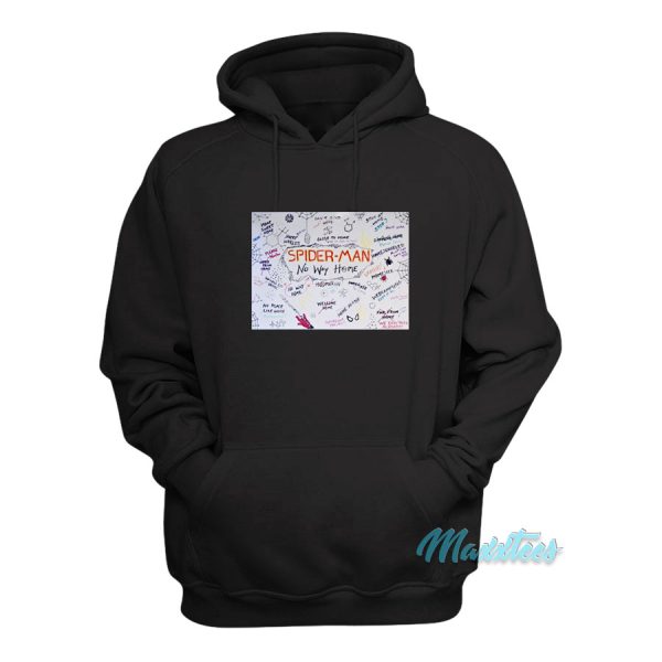 Spider-Man No Way Home Whiteboard Hoodie