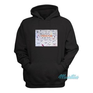 Spider Man No Way Home Whiteboard Hoodie 2