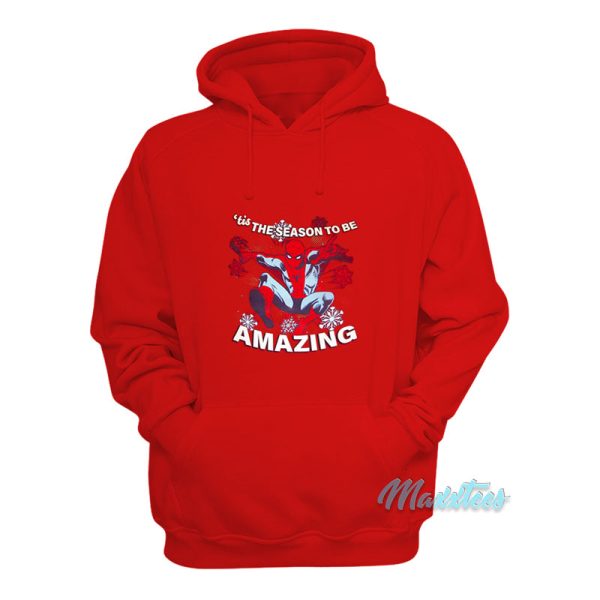 Spider-Man Tis The Season To Be Amazing Hoodie