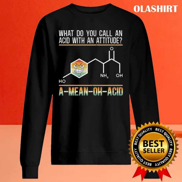 A-mean-oh-acid Funny Science Biology Scientist T-shirt