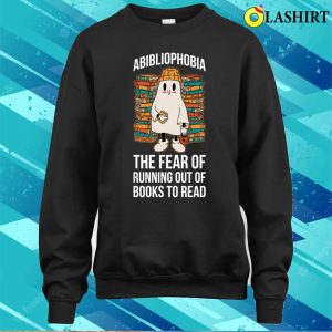 Abibliophobia Funny Librarian Gift T shirt 4