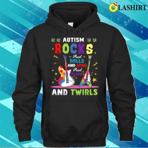 Autism Awareness T shirt Autism Rocks And Rolls Funny Autism Awareness Month T shirt 3