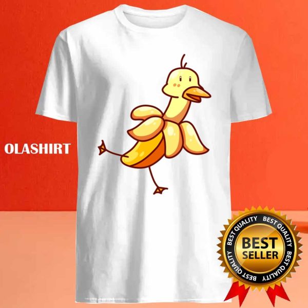 Banana Duck Funny Shirt