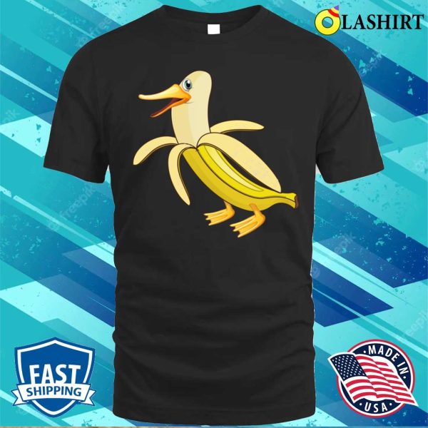 Banana Duck T-shirt, Funny Banana Duck T-shirt