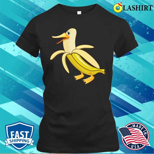 Banana Duck T-shirt, Funny Banana Duck T-shirt