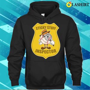 Baseball Funny Gift Shirt Baseball Sticky Stuff Inspector Shirt 3