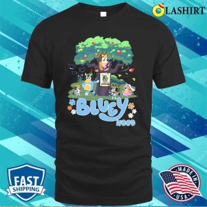 Bluey Hood Shirt Bluey Robin Hood Shirt Heeler Family Funny Shirt 1