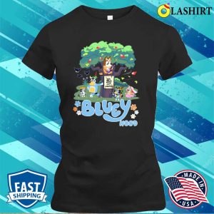 Bluey Hood Shirt Bluey Robin Hood Shirt Heeler Family Funny Shirt 2