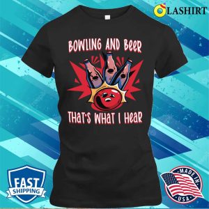 Bowling Alley T shirt Funny Bowling Bowler Art T shirt 2