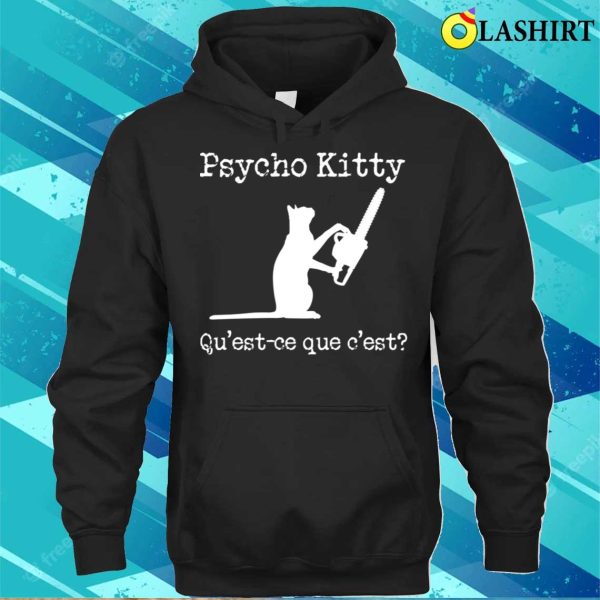 Cat T-shirt, Psycho Kitty T-shirt