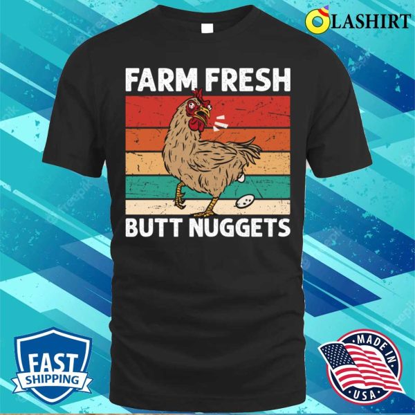 Chicken T-shirt, Fresh From The Cluck T-shirt