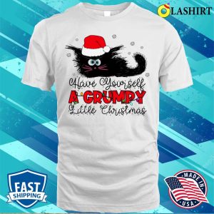 Christmas Cat T shirt Funny Christmas Cat T shirt 2